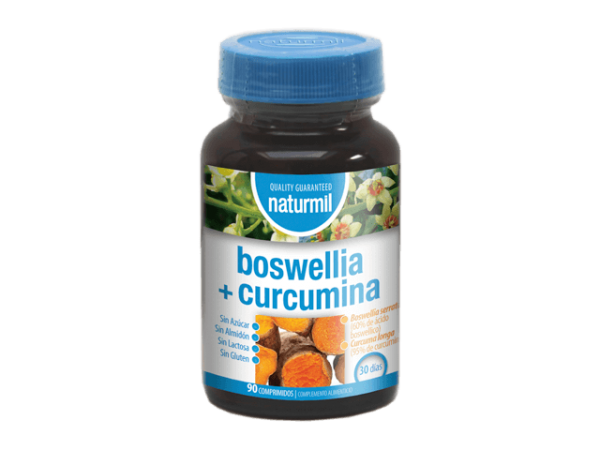 Boswelia y curcumina comprimidos naturmil