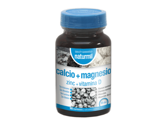 Calcio + magnesio + zinc + vitamina D