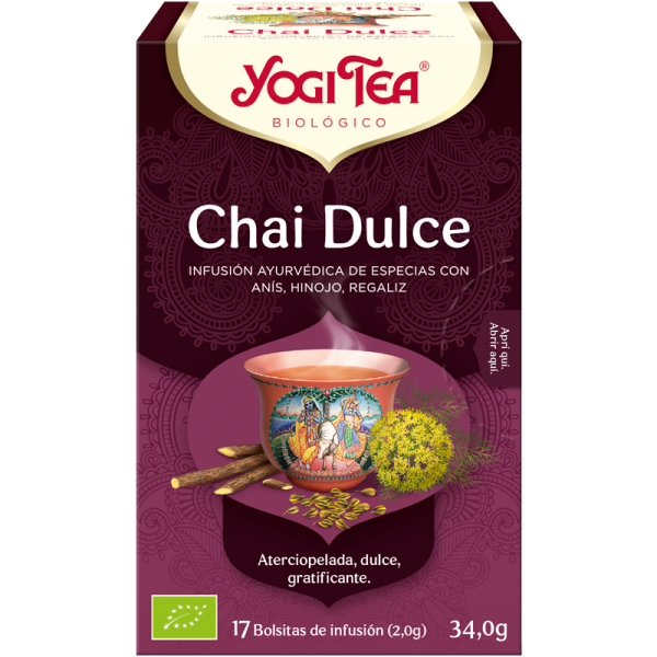 yogi tea chai dulce