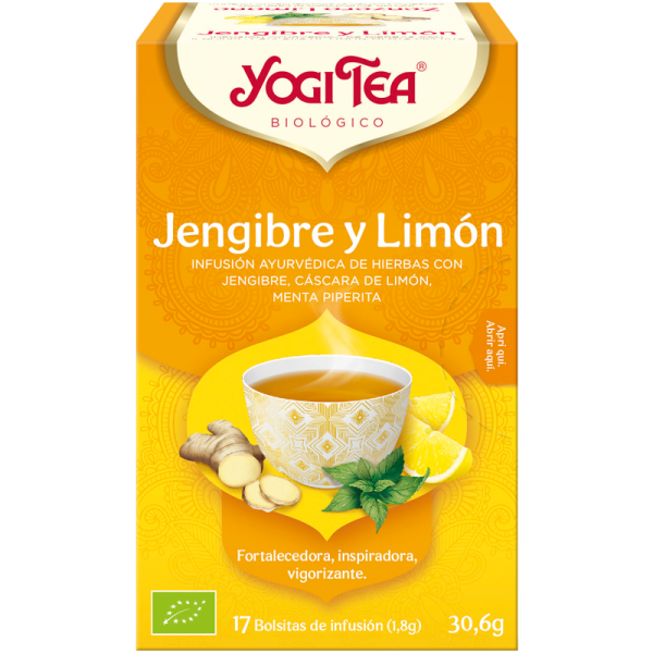 Yogi tea jengibre limón