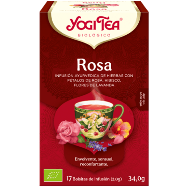 yogi tea rosa aromático