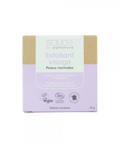 Exfoliante facial sólido vegano